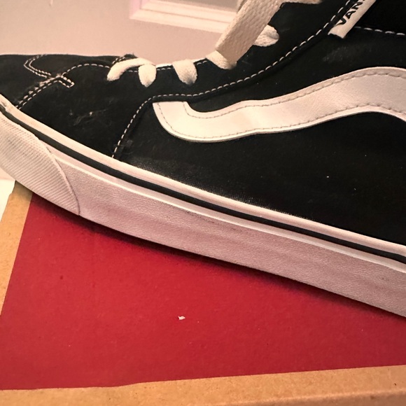 Vans Men's Black High-Top Sneakers - Picture 11 of 13